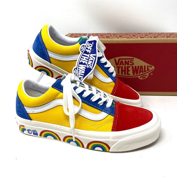 VANS Women Size 7 Old Skool 36 DX Anaheim Canvas Multi Low Size 7 VN0A54F34SB - Picture 9 of 11